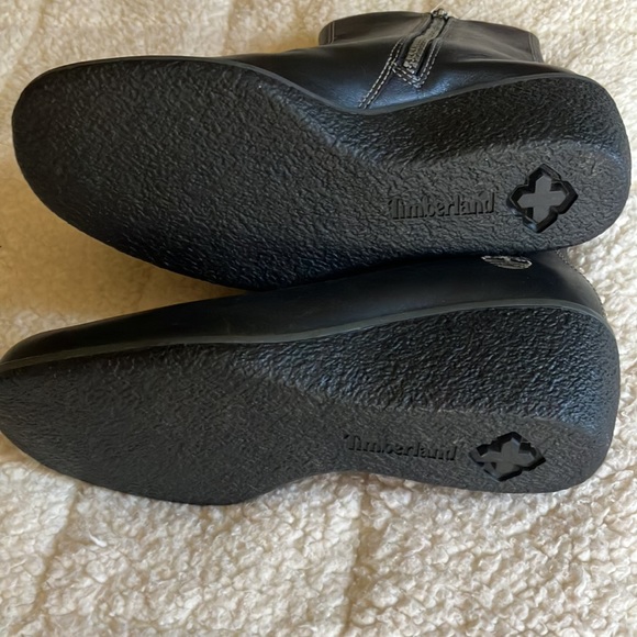 🆕Timberland Leather Wedge Ankle Boots NWOT - Picture 3 of 4
